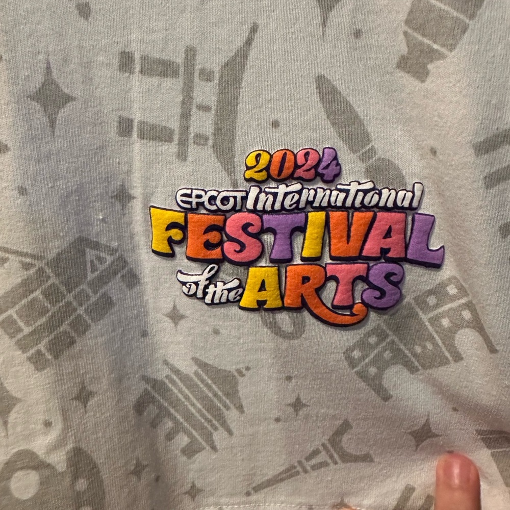 Disney 2024 Festival of the Arts Figment Spirit Jersey New with Tags - Picture 3 of 9